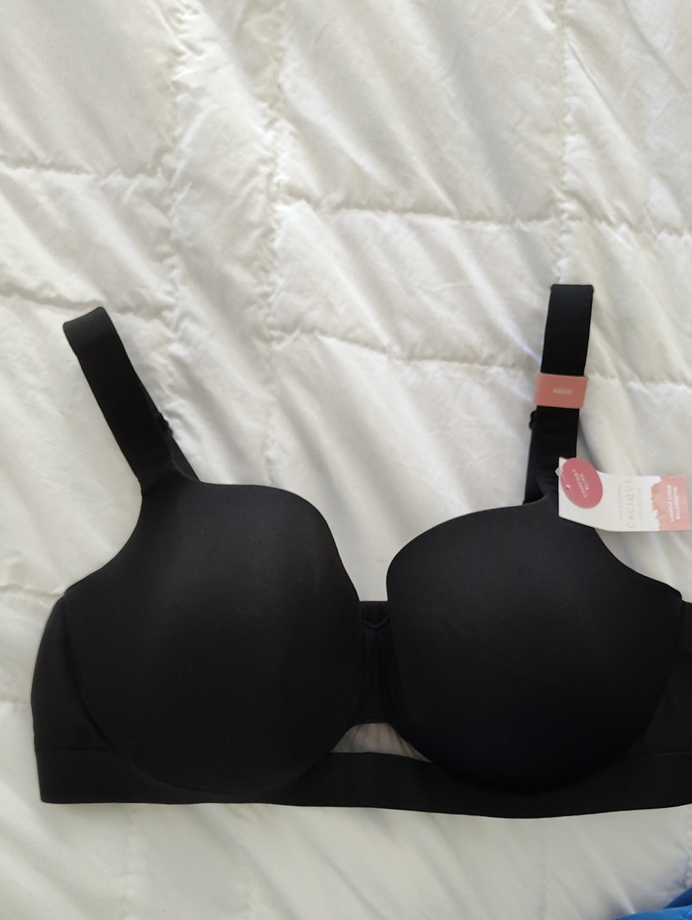 Cacique Black Comfort Bliss Underwire Bra